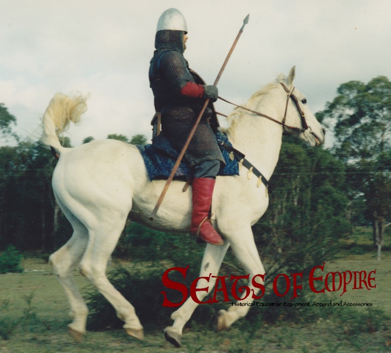 a Norman knight in action